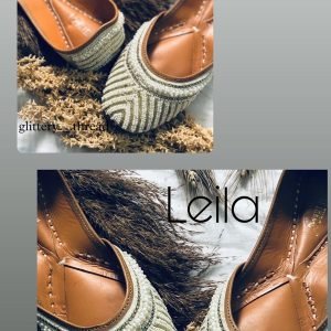 Leila Zigzag White